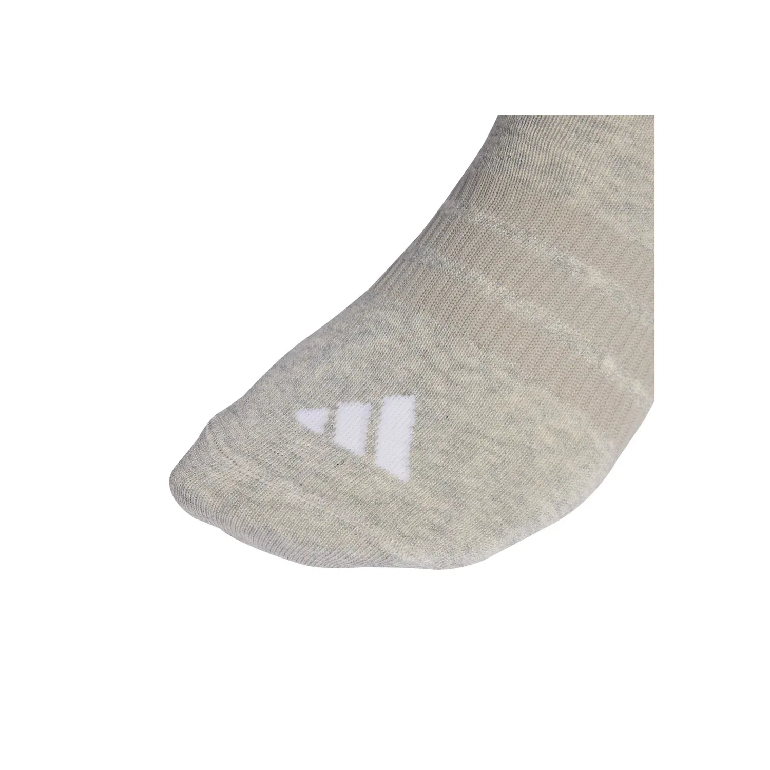 Мужские низкие носки-следы тонкие и легкие Adidas Originals, Black/Gray/White — фото 3