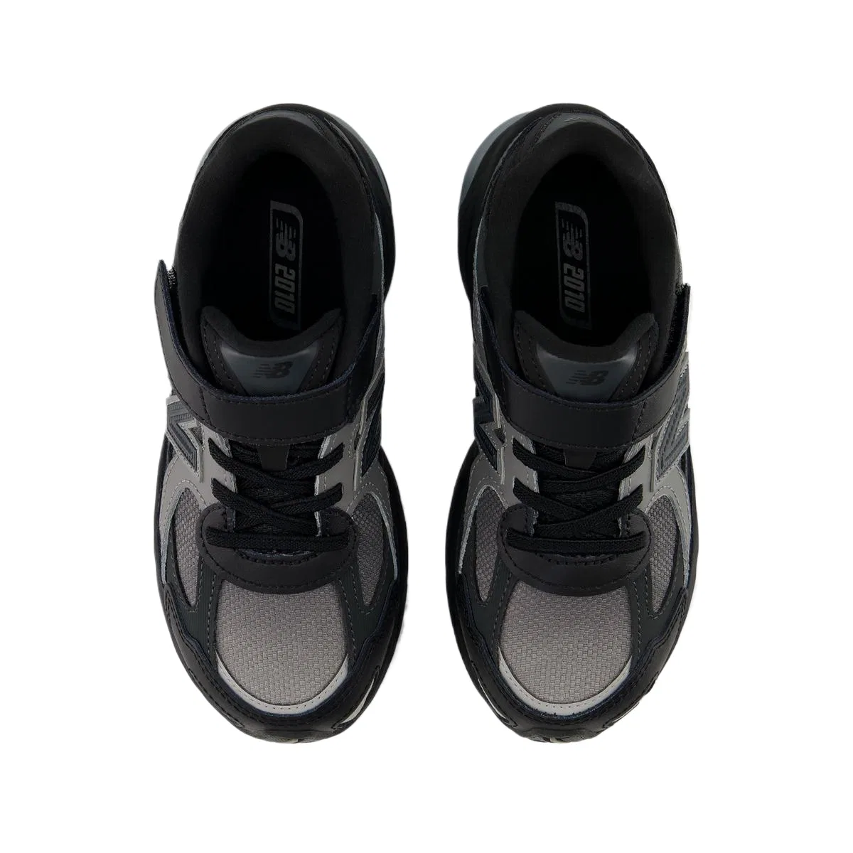Детские кроссовки для бега с широкой колодкой New Balance 2010, Black — фото 4