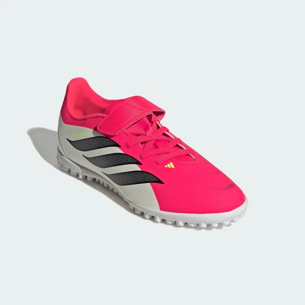Детские футбольные бутсы для мальчиков с эластичными шнурками Predator Club adidas