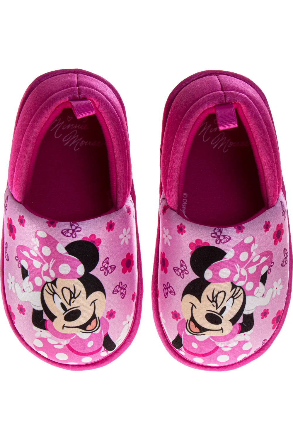 Детские тапочки слипоны с Minnie Mouse Disney, розовый
