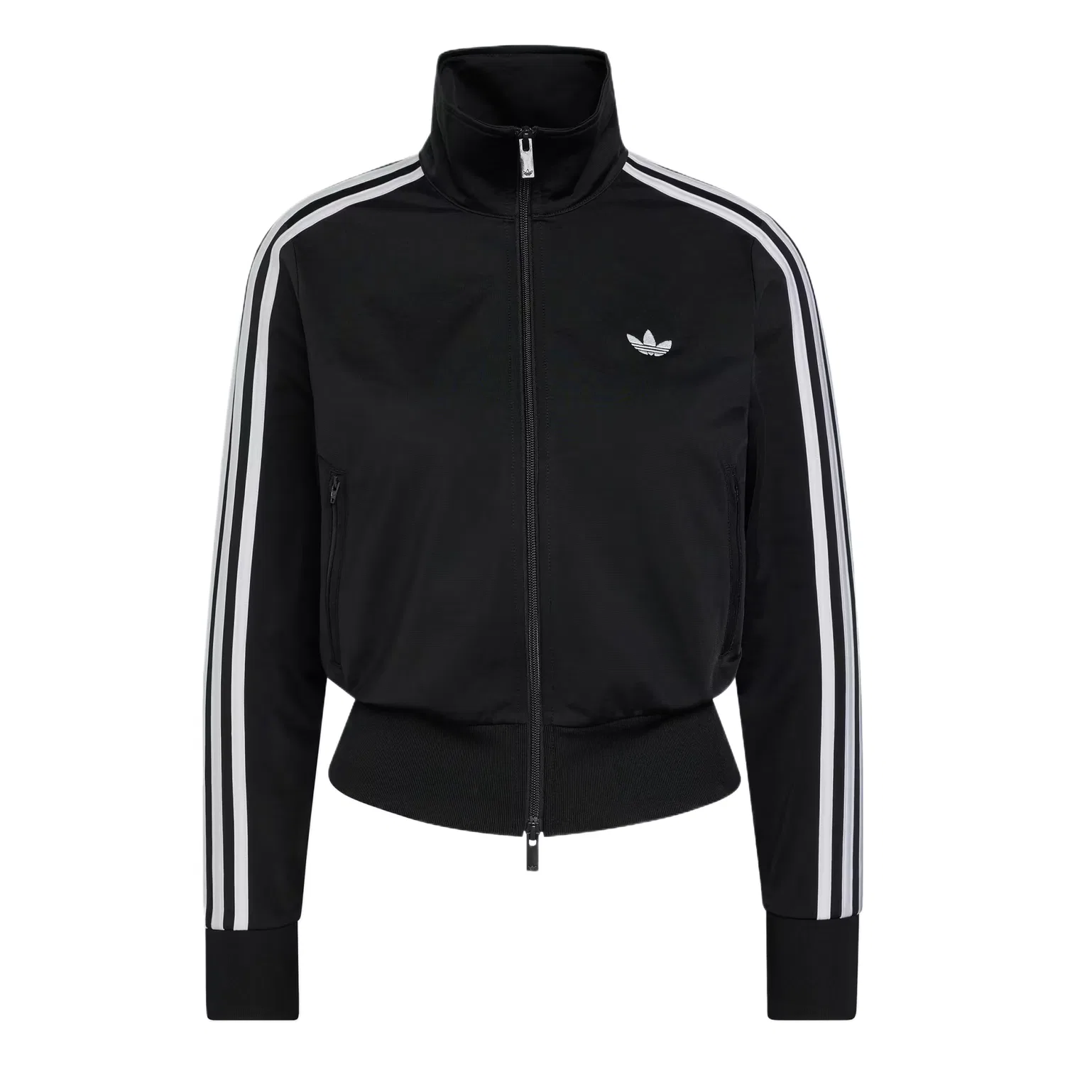 Женская куртка с воротником-стойкой Adidas Originals, Black/White