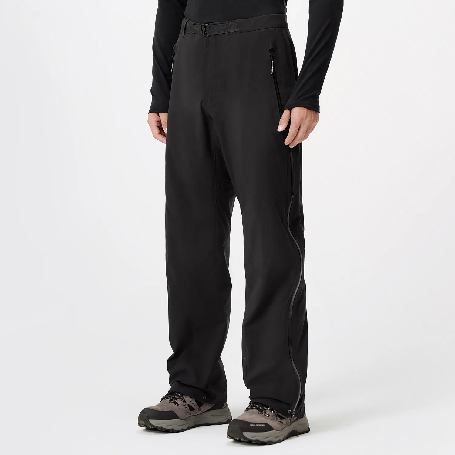 Детские ветрозащитные штаны Polaris PELLIOT, Obsidian Black — фото 4