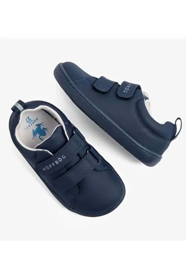 Детские туфли для девочек с липучкой Hopfrög, Blue Midnight