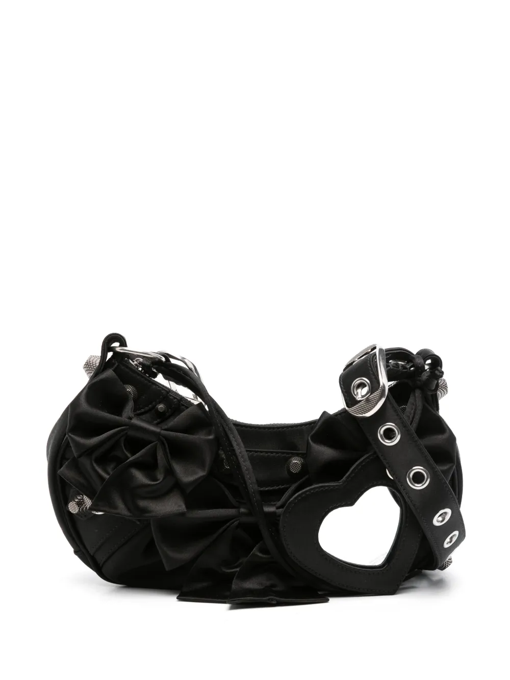 

Мини-сумка на плечо Le Cagole BALENCIAGA, черный