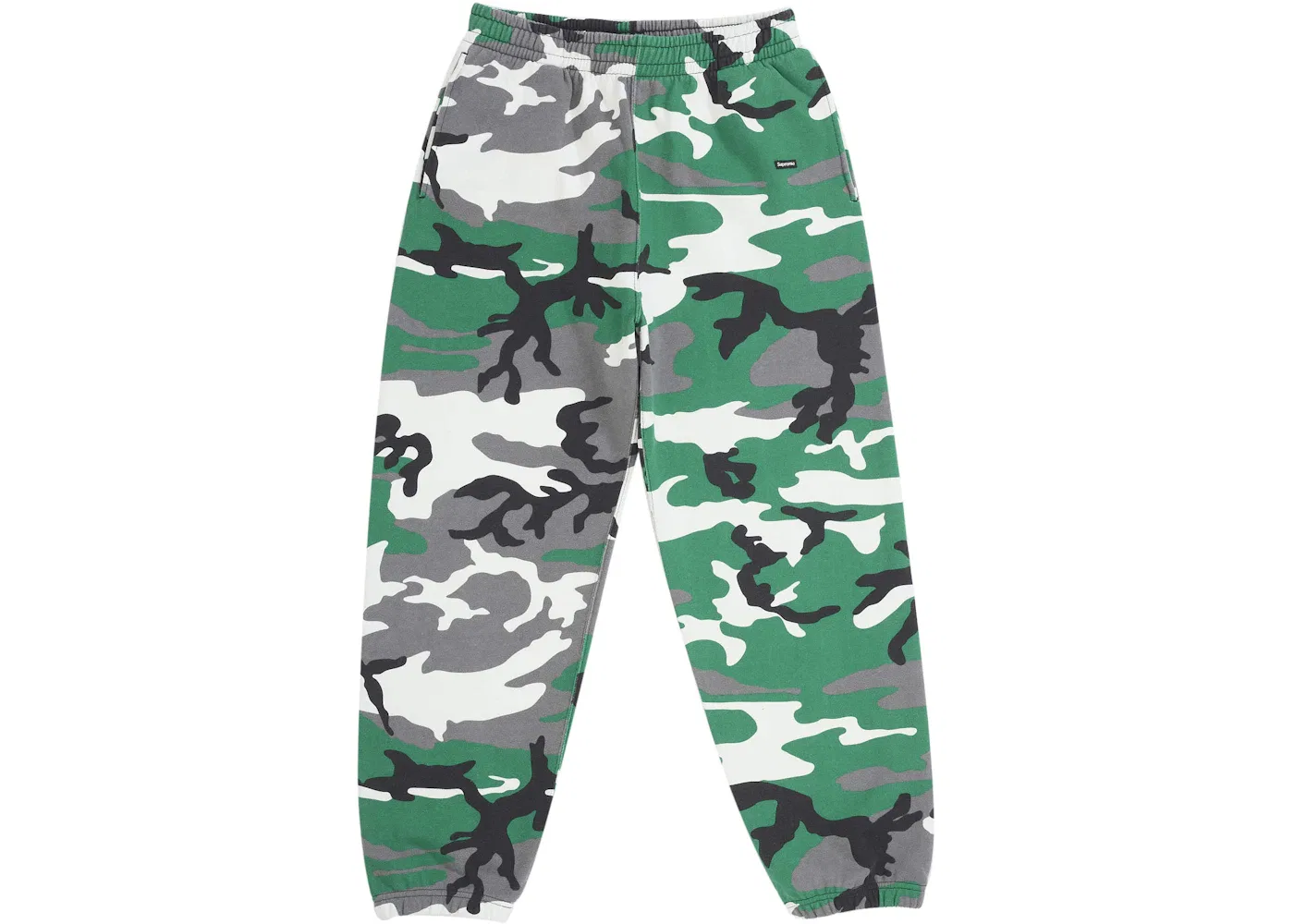 Мужские спортивные штаны с принтом Supreme Sweatpant (FW25), Green Camo