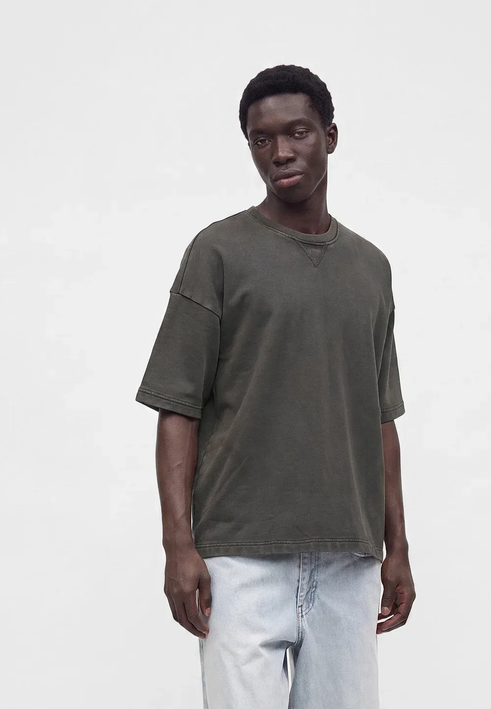 Футболка Crew - базовая футболка Gap, Black