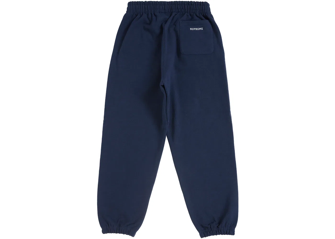 Мужские спортивные штаны с логотипом Supreme S Logo Sweatpant, Navy — фото 2