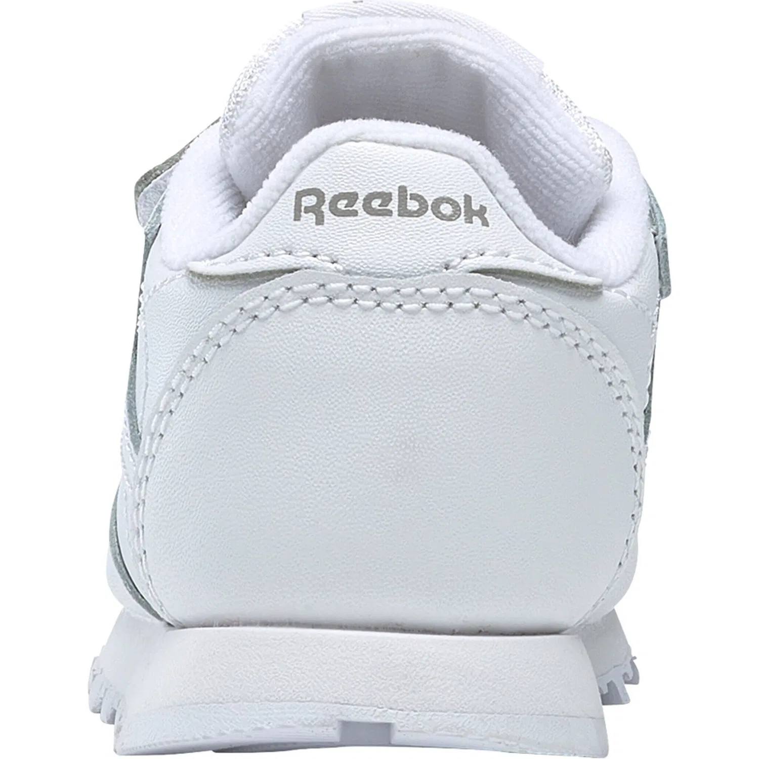 Детские кроссовки с кожаным верхом Reebok Classic, White/Carbon/Blue — фото 4