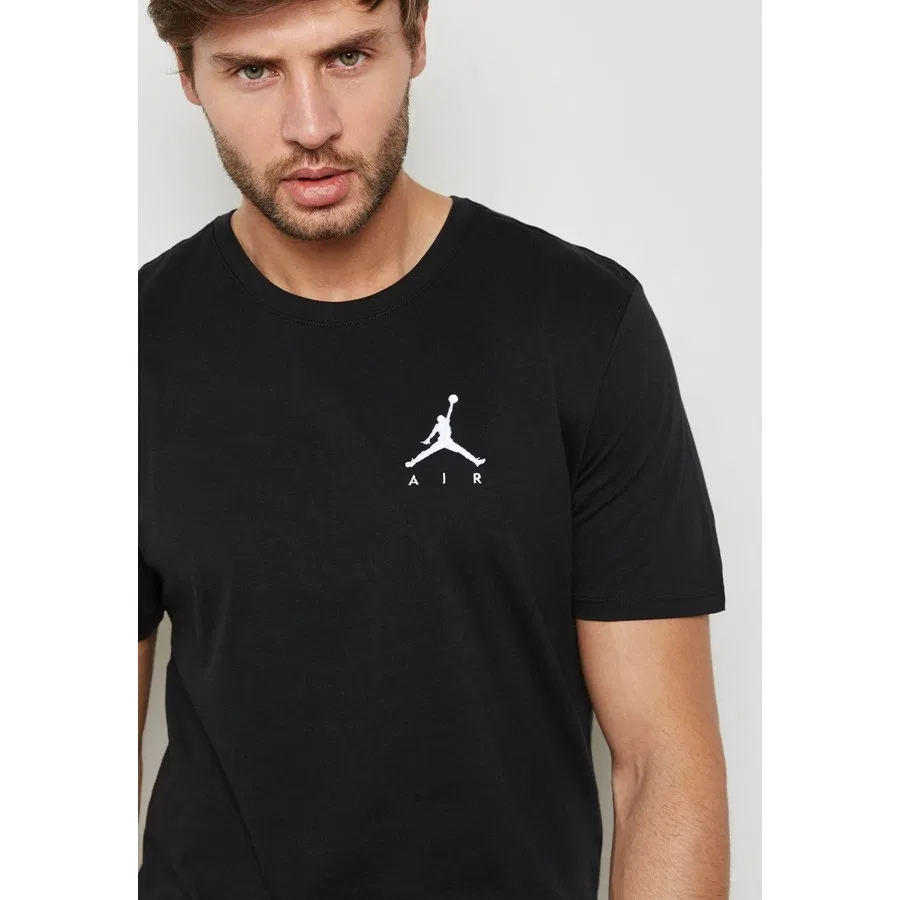 Футболка с принтом Jordan Air Jumpman Nike, Черный — фото 2