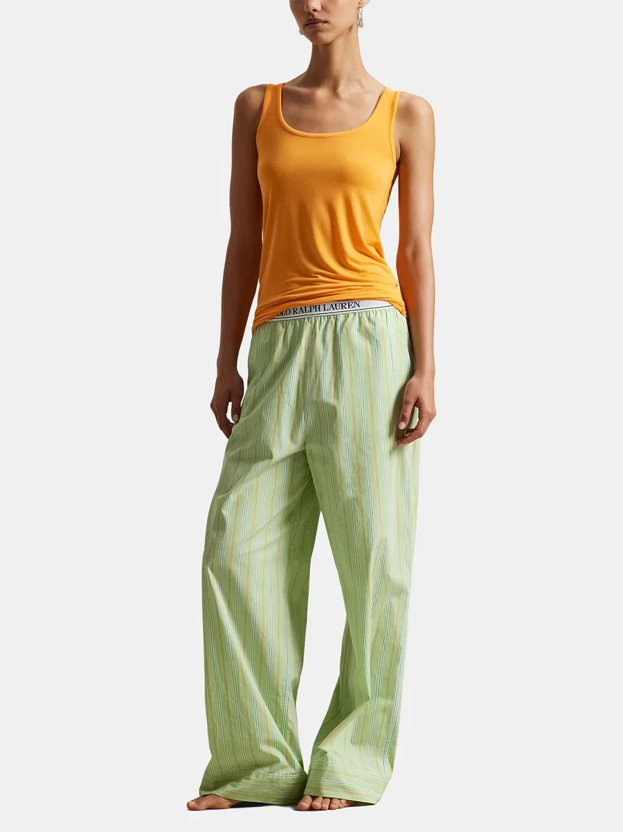 Топ Polo Ralph Lauren 'Midnight Sheer' оранжевого цвета — фото 4