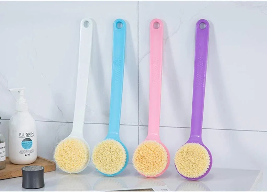 Щетка для тела Bath Brush, WXJLYZRCXK, 35x5 см, Pink — фото 3