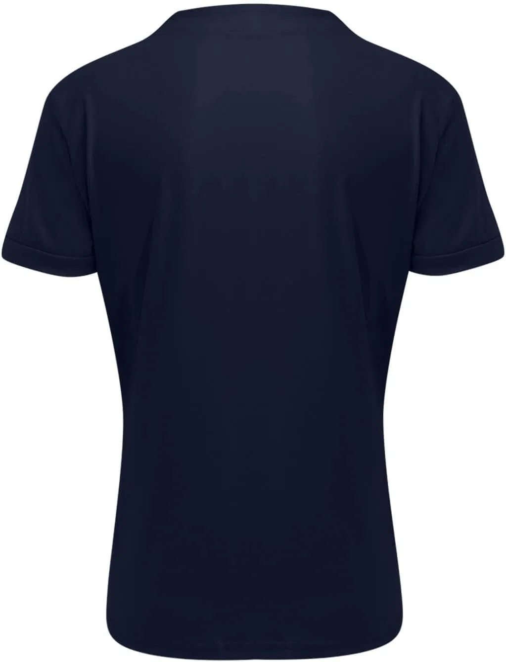 Мужская повседневная футболка с V-вырезом, Dark Blue — фото 4