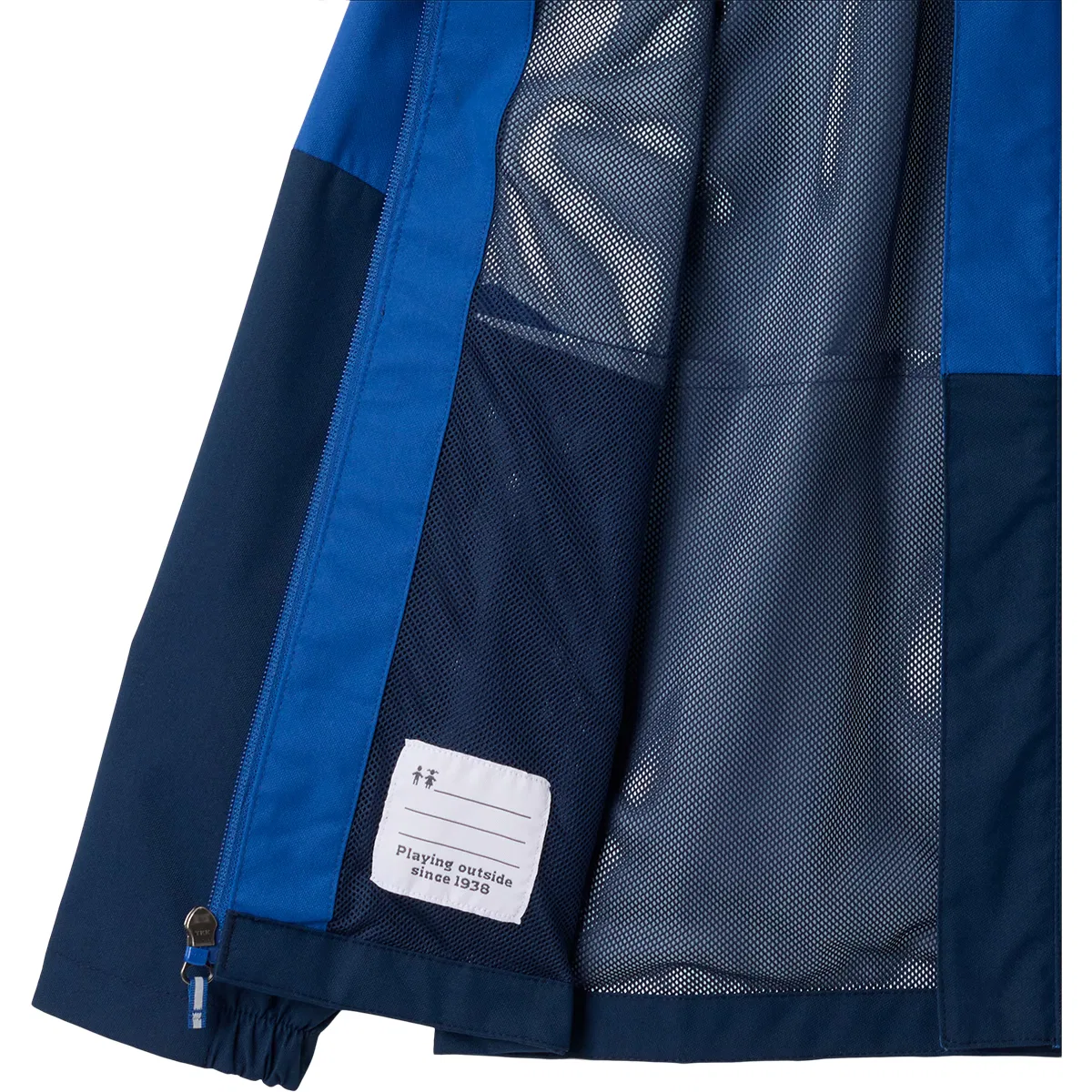 Детская куртка для мальчиков водонепроницаемая Hikebound II Jacket Columbia, Mountain Blue Collegiate Navy — фото 3