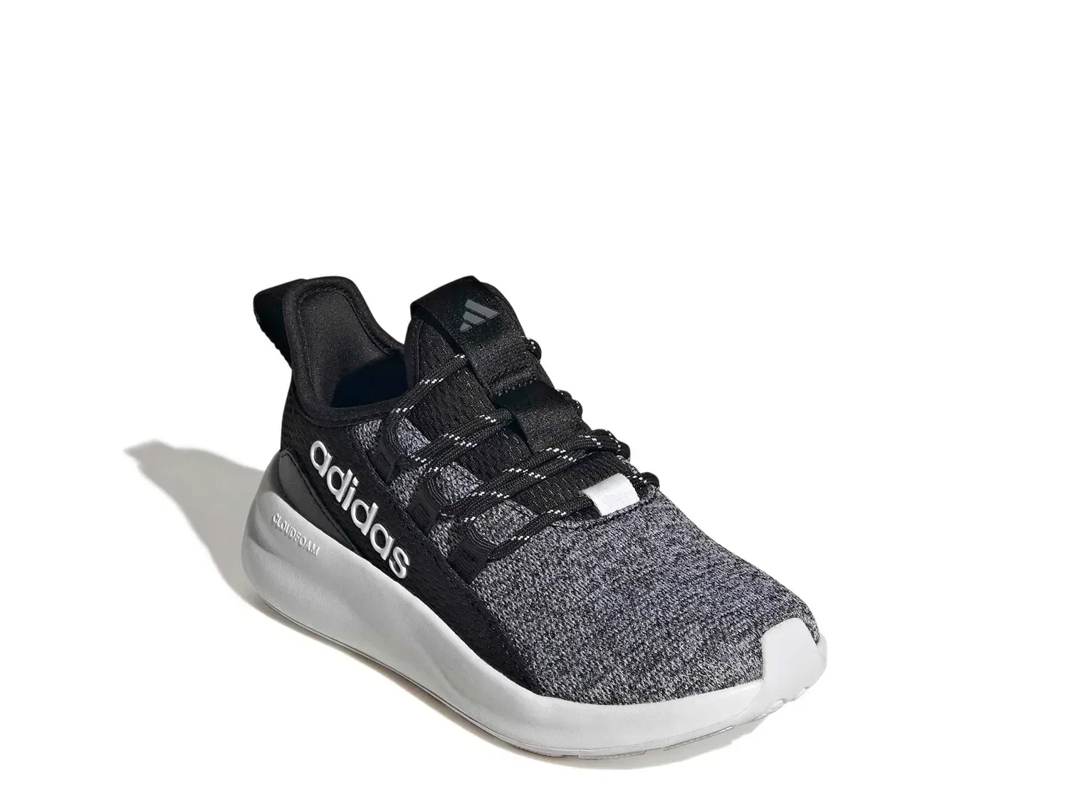 Кроссовки Lite Racer Adapt 8.0, детские, adidas, черно-серый