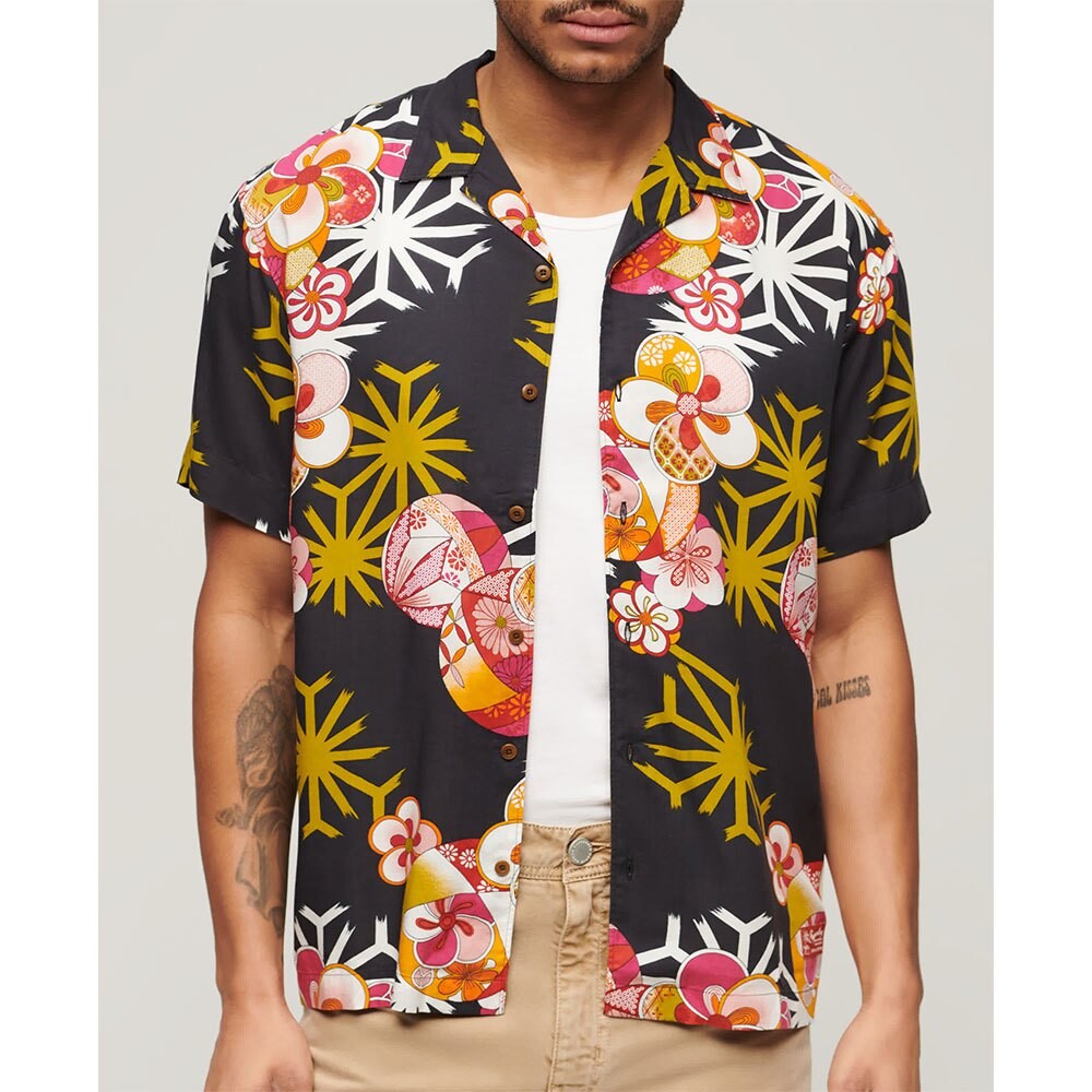 

Рубашка с коротким рукавом Superdry Hawaiian Resort, Разноцветный