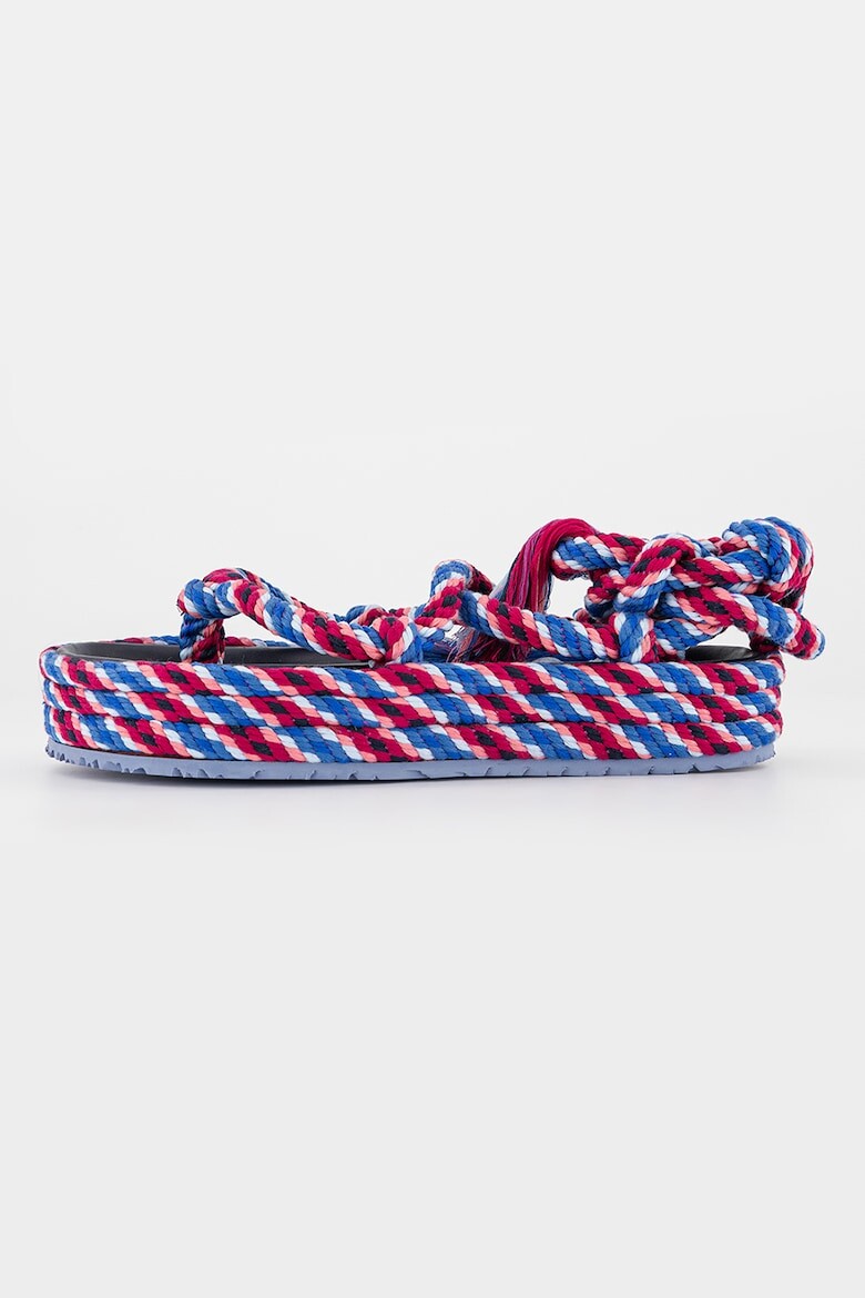 

Босоножки на плоской платформе Isabel Marant, мультиколор