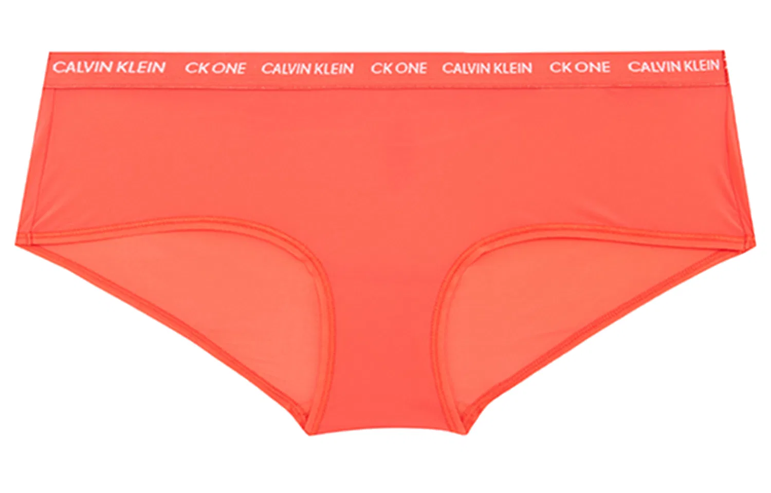 Женские трусы-слипы с принтом Calvin Klein, Red