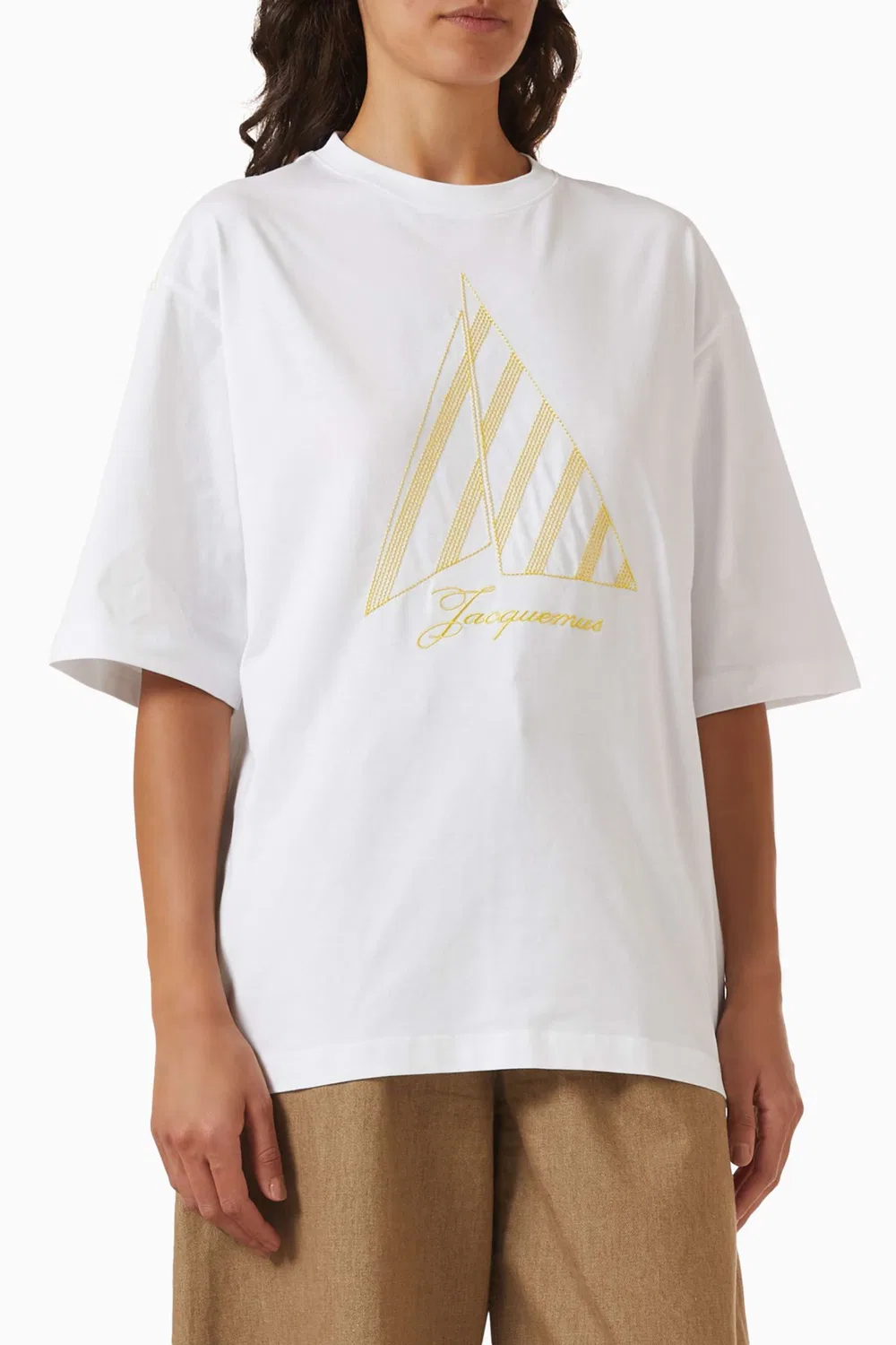 Футболка хлопковая Le T-shirt Voilier Jacquemus