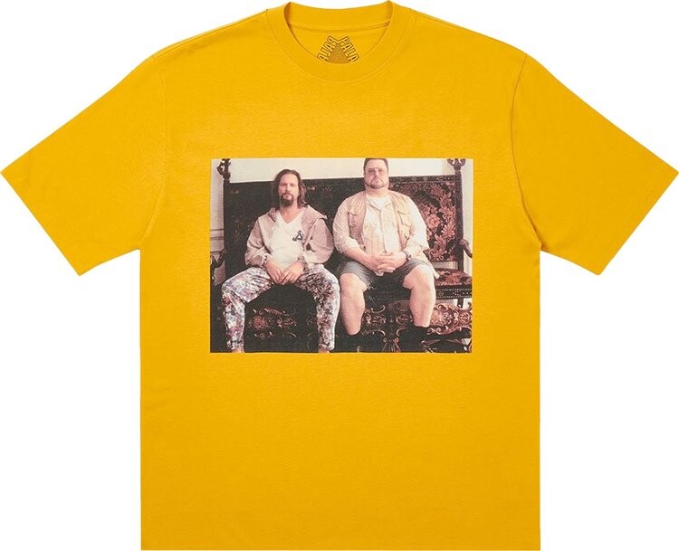 

Футболка Palace Dude T-Shirt 'Camel', загар, Желтый, Футболка Palace Dude T-Shirt 'Camel', загар