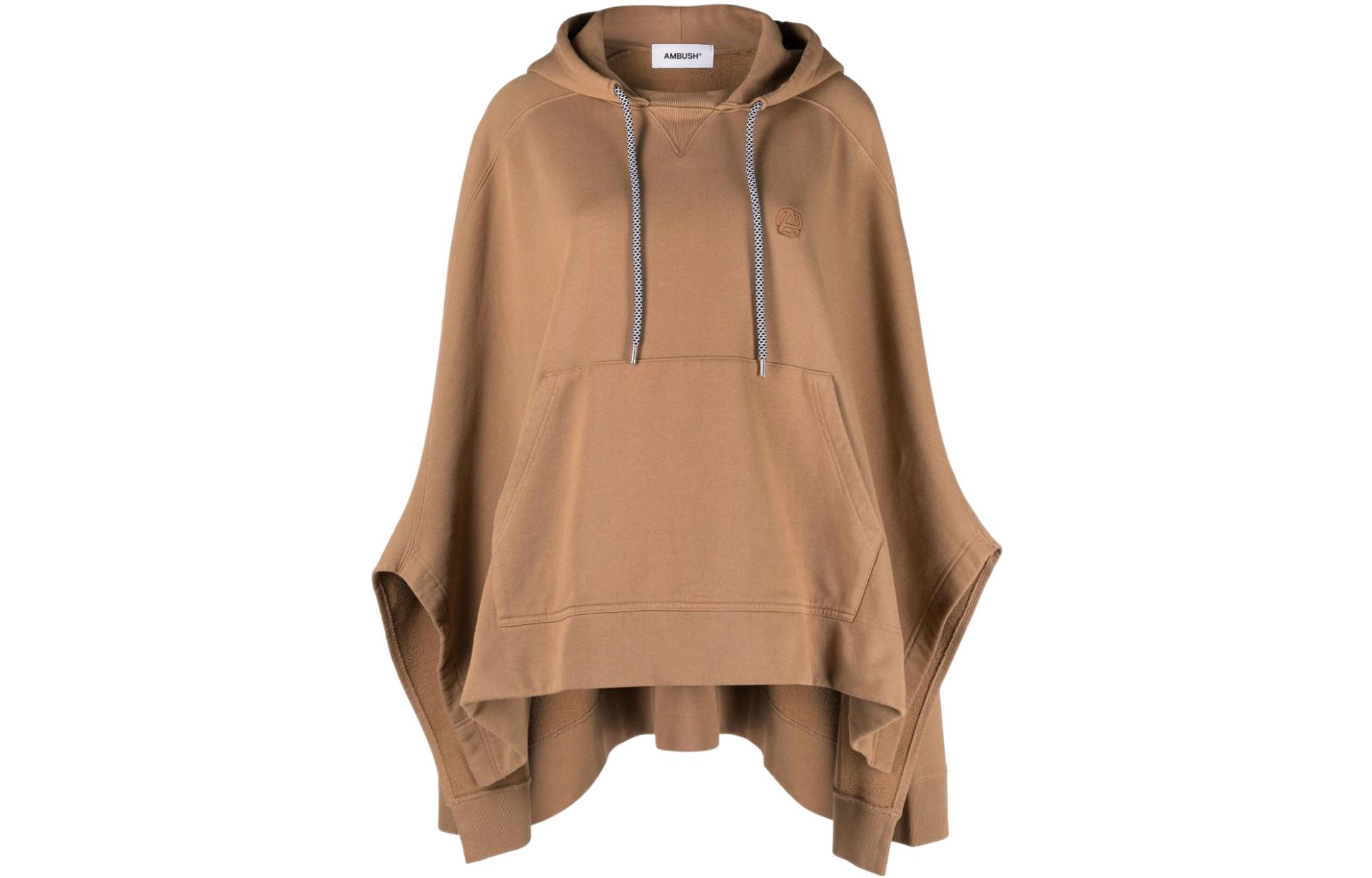 

AMBUSH Капюшон пончо со шнурком, Khaki