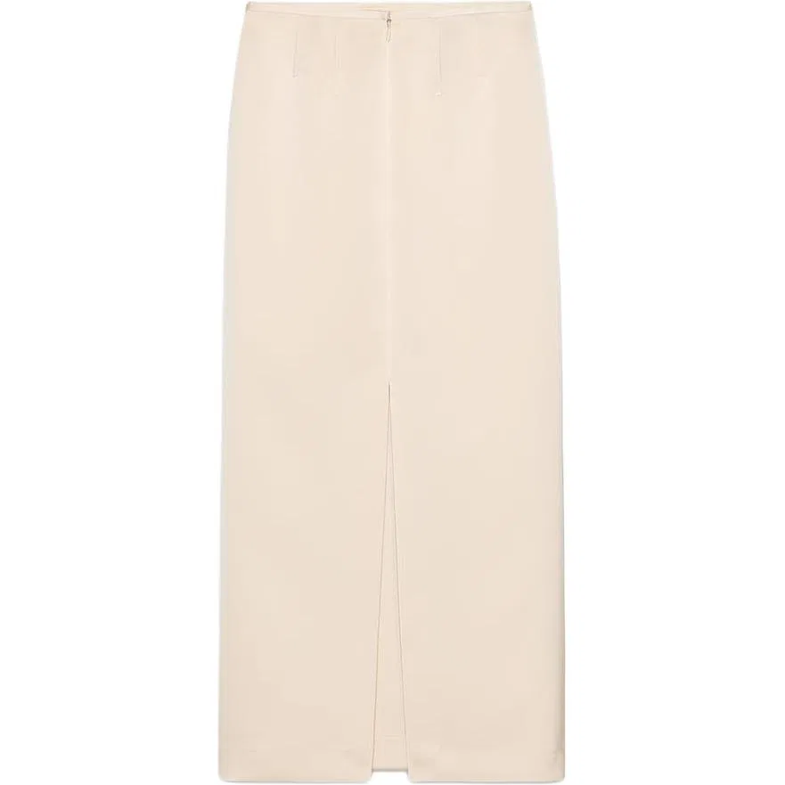 Женская юбка длинная повседневная Ivory ZARA, Ivory — фото 3