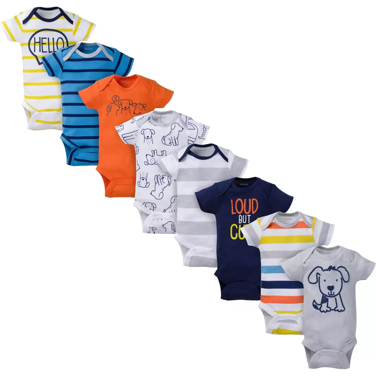 Детский комплект боди с коротким рукавом Dogs Onesies Brand, Dogs