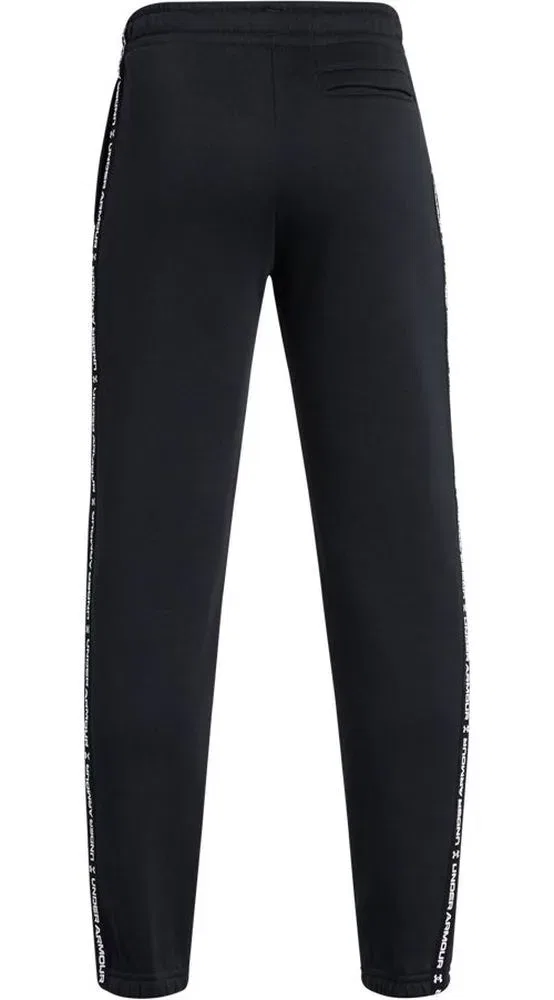 Штаны спортивные из флиса Icon Jogger Taping Under Armour, черный — фото 2