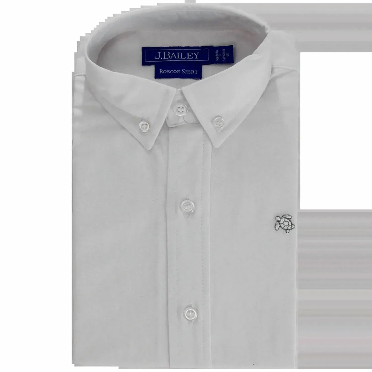 Детская рубашка для мальчиков классическая Oxford Shirt Bailey Boys, White