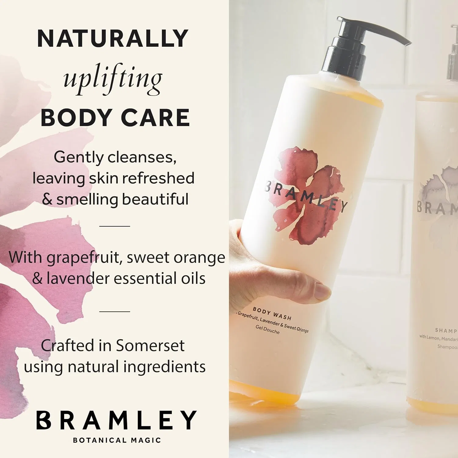 Гель для душа Grapefruit, Lavender and Sweet Orange, Bramley Products, 1 л — фото 2