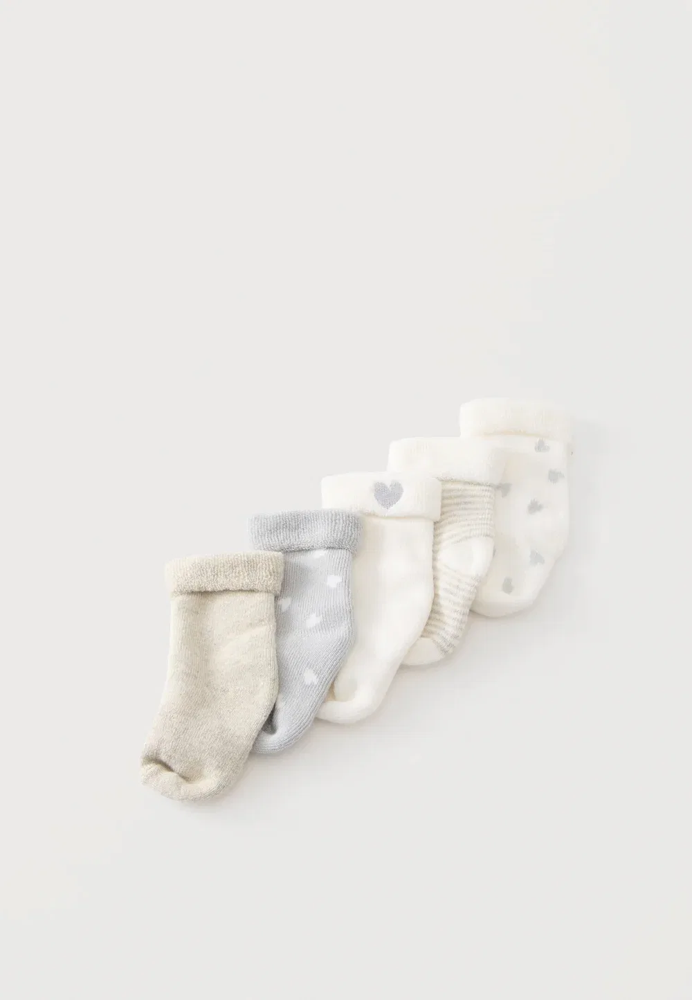 Комплект из 5 трикотажных трусов унисекс Couche Chaussettes - носки Petit Bateau, Multi-Coloured
