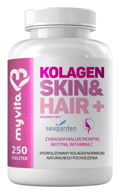 

Добавка для красивых волос, кожи и ногтей MyVita Kolagen Skin&Hair+