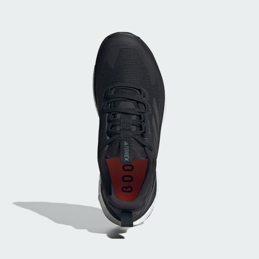 Женские походные кроссовки Adidas Terrex Free Hiker 2.0 Low Gore-Tex, черный/серый — фото 3