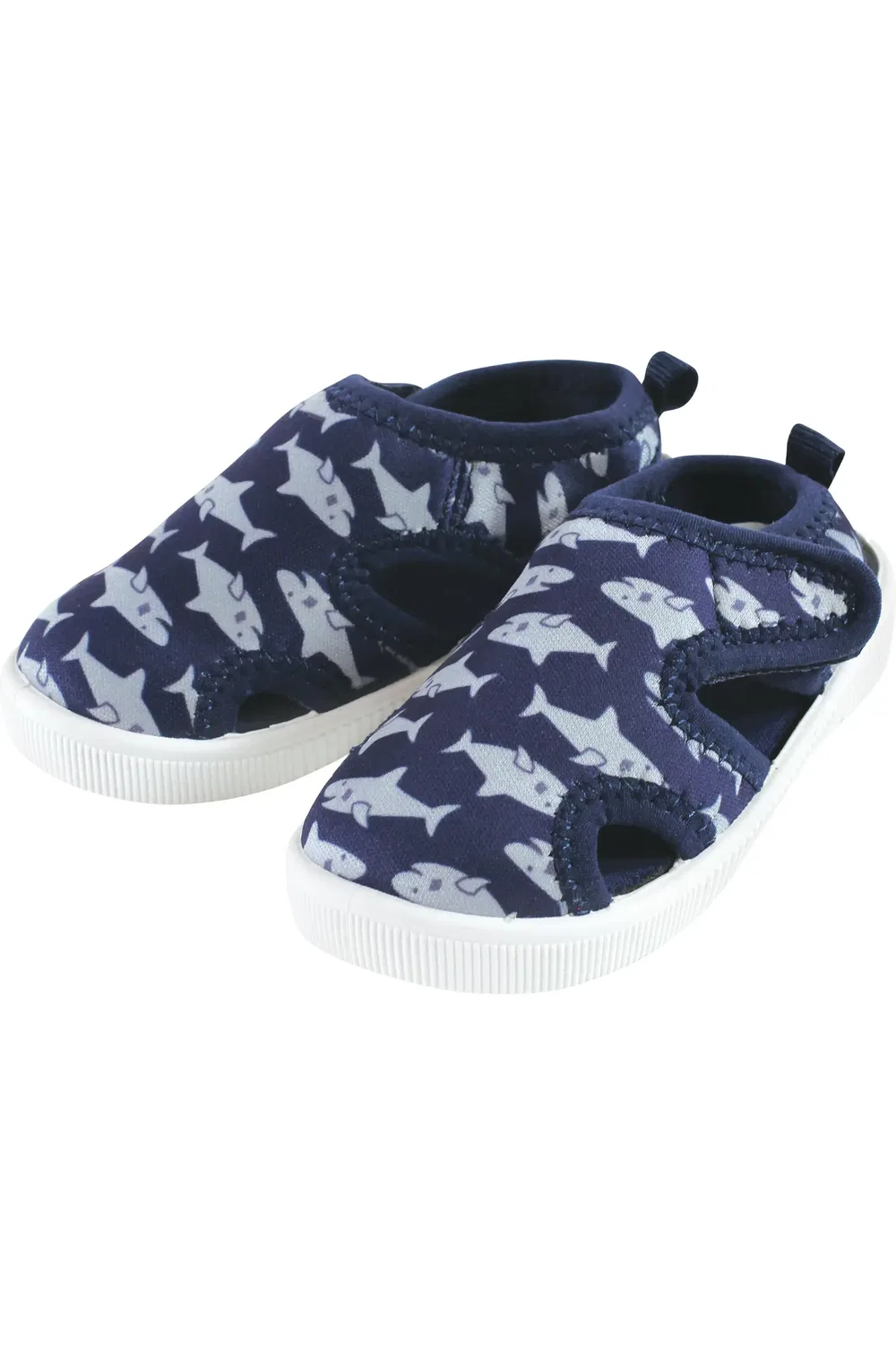 Детские водные сандалии на эластичной ткани Hybrid Water Sandals Hudson Baby, Navy Shark