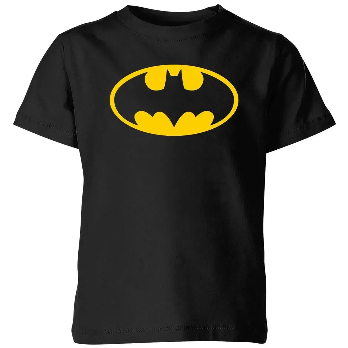 Детская футболка с принтом Batman Logo Justice League, Black — фото 2