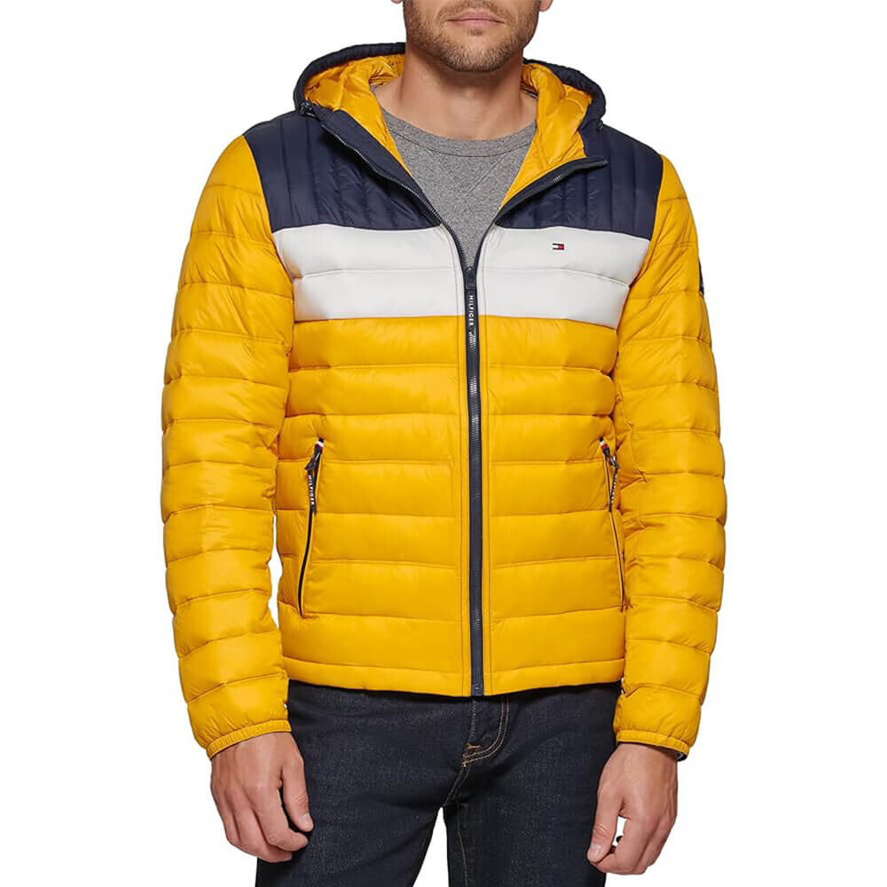 

Куртка-пуховик Tommy Hilfiger Men's Water Resistant, желтый