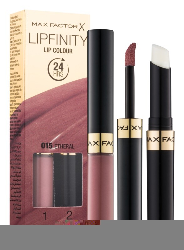 

Стойкая помада с бальзамом Max Factor Lipfinity Lip Colour, оттенок 015 Etheral