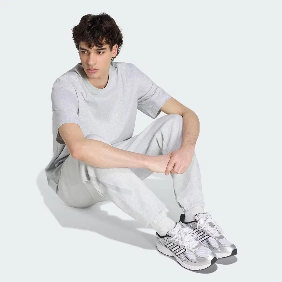 Спортивные брюки с завязками adidas Z.N.E., Серый — фото 3