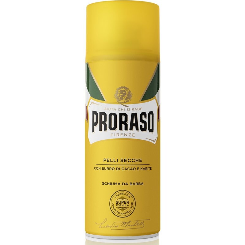 

Proraso Питательная пена для бритья с маслом ши и какао 400 мл