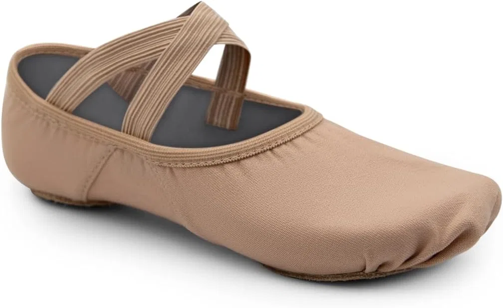 Детские балетки для девочек Hanami® Capezio, Nude — фото 2