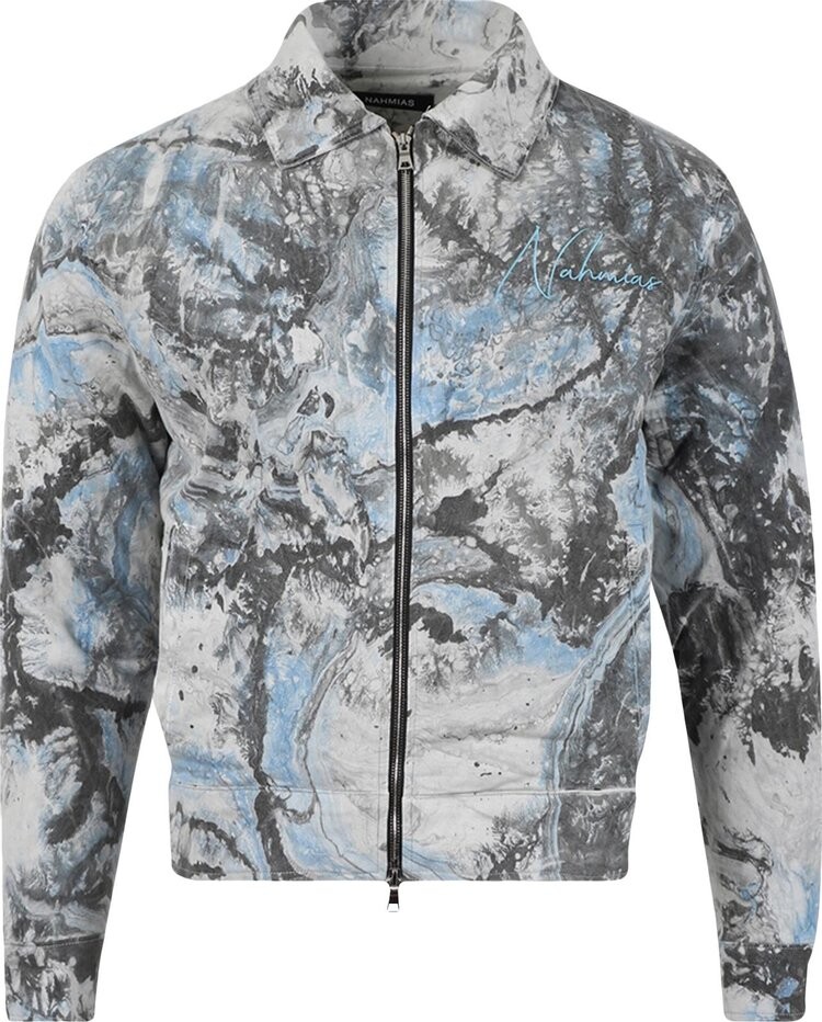 

Куртка Nahmias Padded Zip Jacket 'White Marble', белый