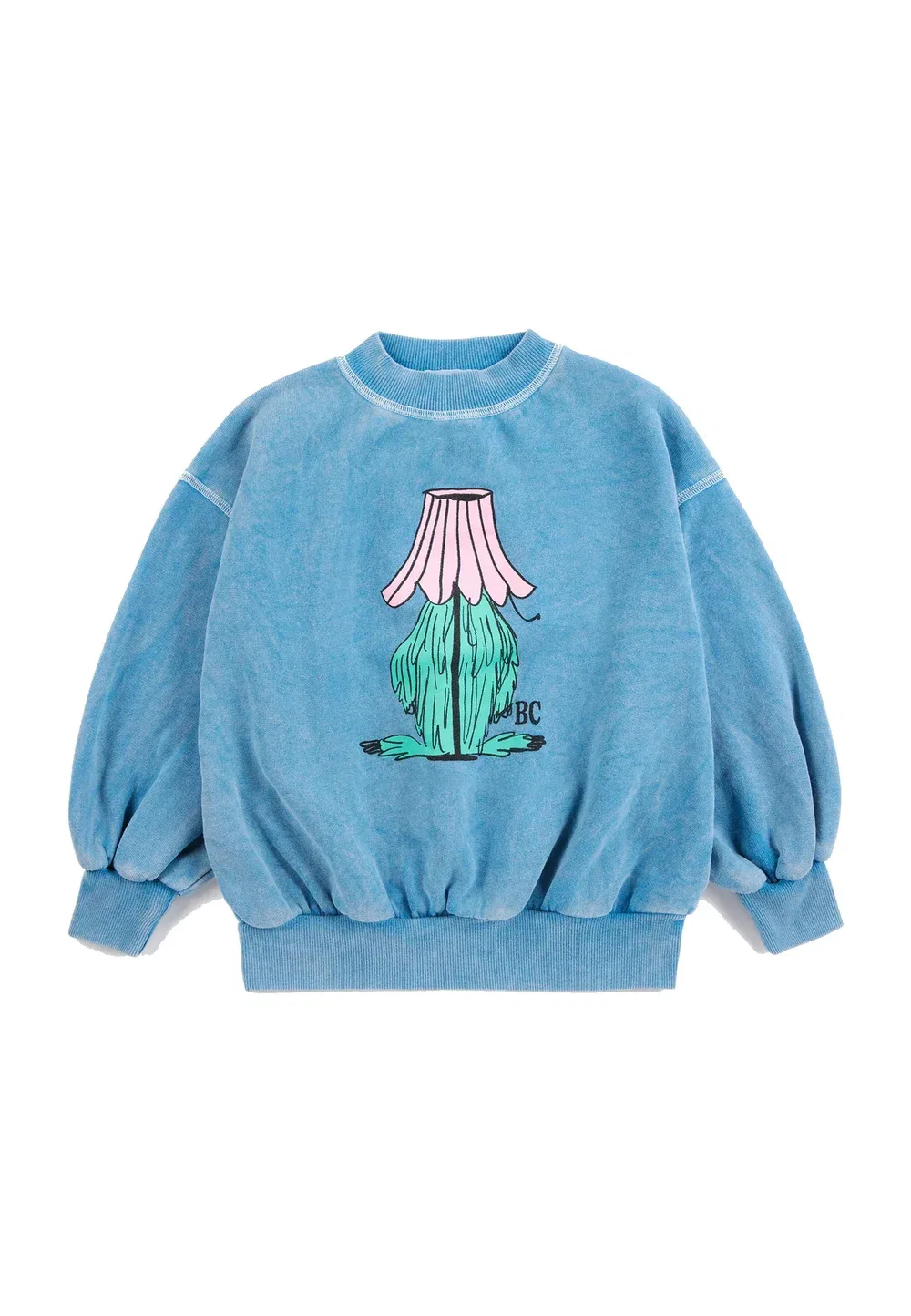 Скрытый монстр - толстовка Bobo Choses, Light Blue — фото 3