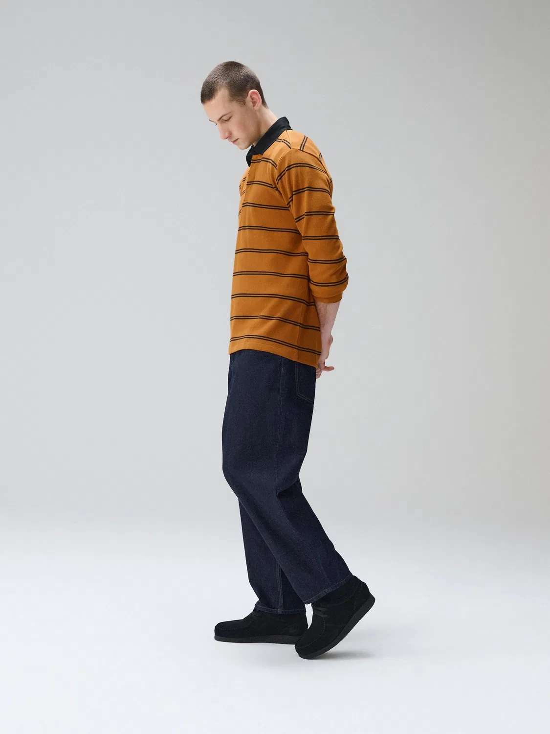 Джинсы Barrel Fit, Dark Blue Denim Next — фото 3