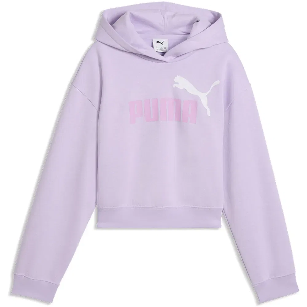 Худи Puma Essential 2 Color Nº1 Logo Short Length, фиолетовый