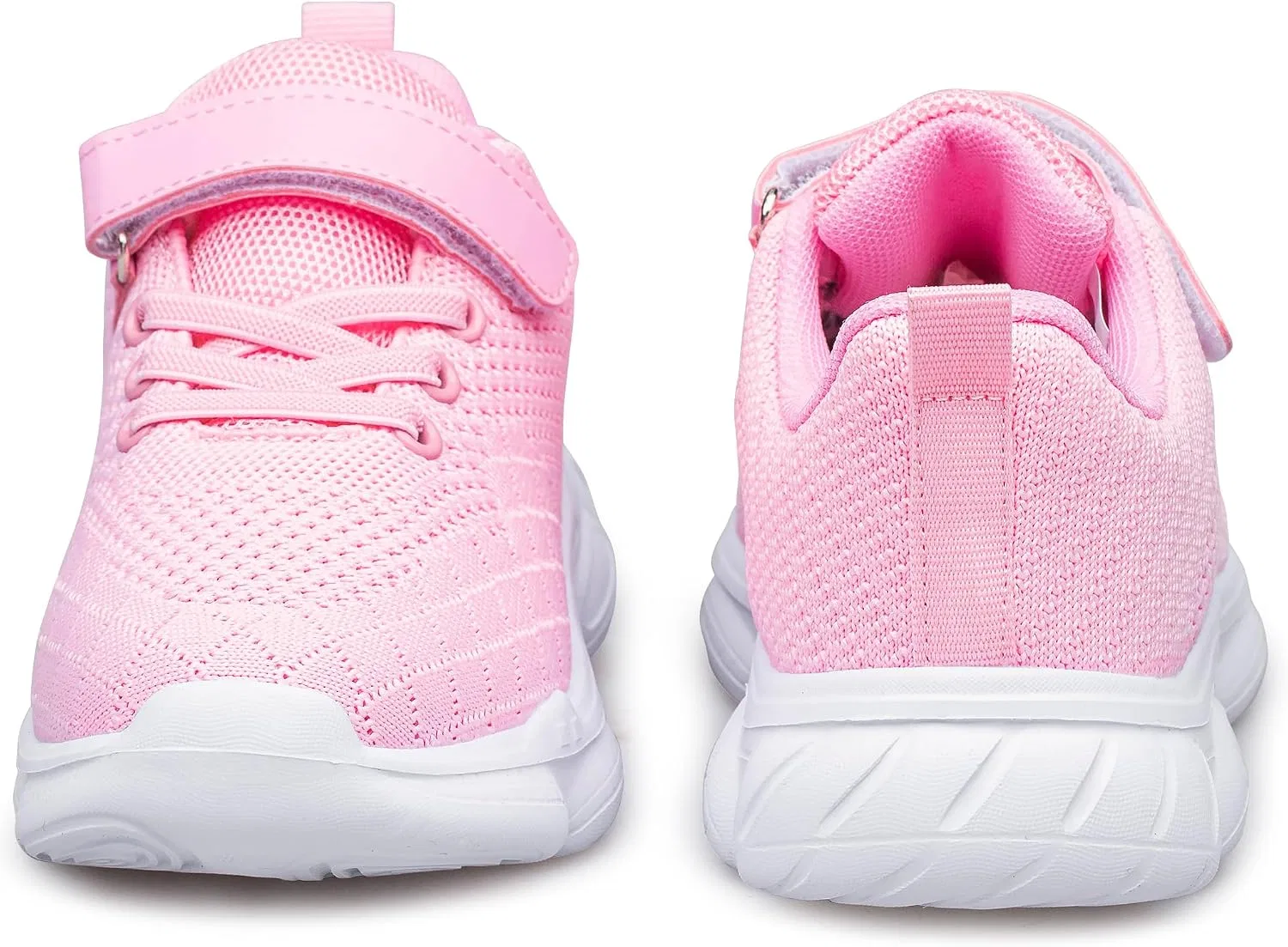 Детские кроссовки для бега с ремешком MURDESOT, Lightpink — фото 4