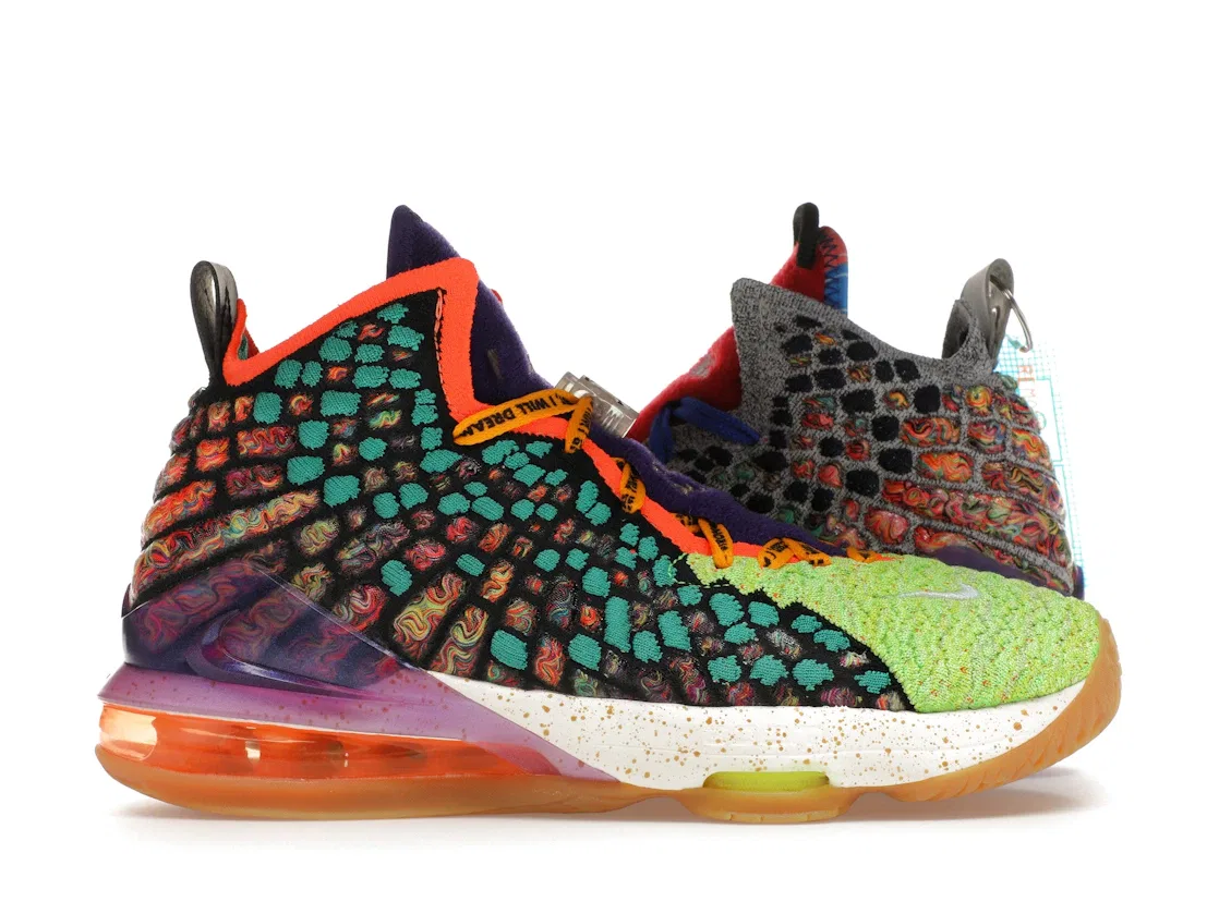 Детские кроссовки для баскетбола Nike LeBron 17, Multi-Color/Multi-Color