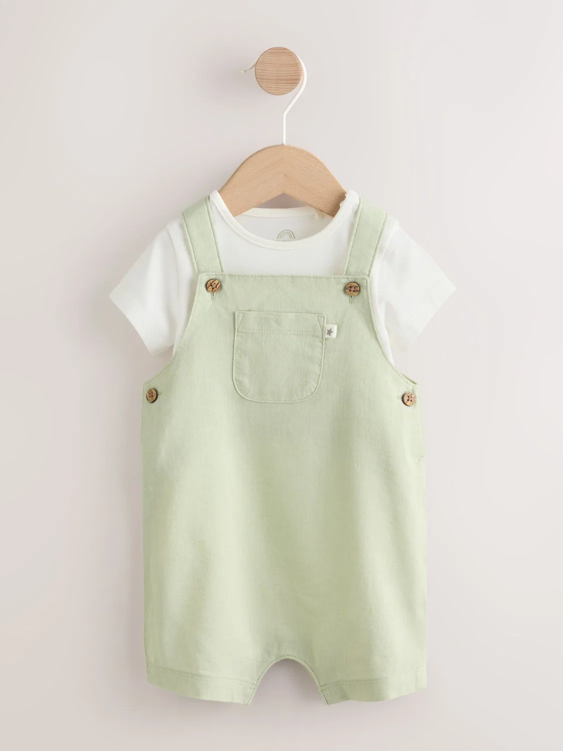 Комбинезон и боди, шалфей Next, зеленый