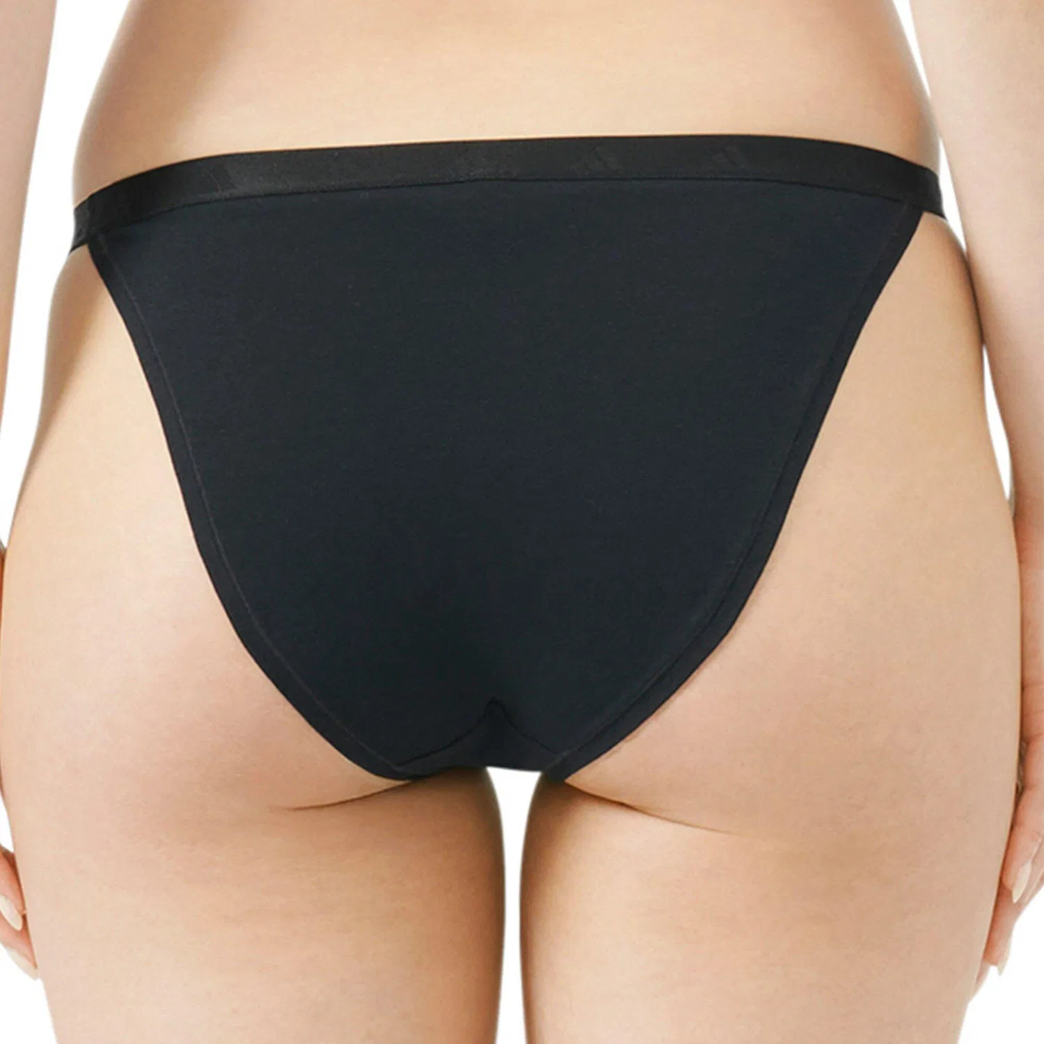 Женские трусы-слипы с логотипом Active Essential Bikini Slip 3P Adidas, Schwarz — фото 3