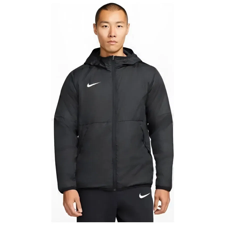 Мужская куртка с капюшоном Nike Therma Repel Park, Черный