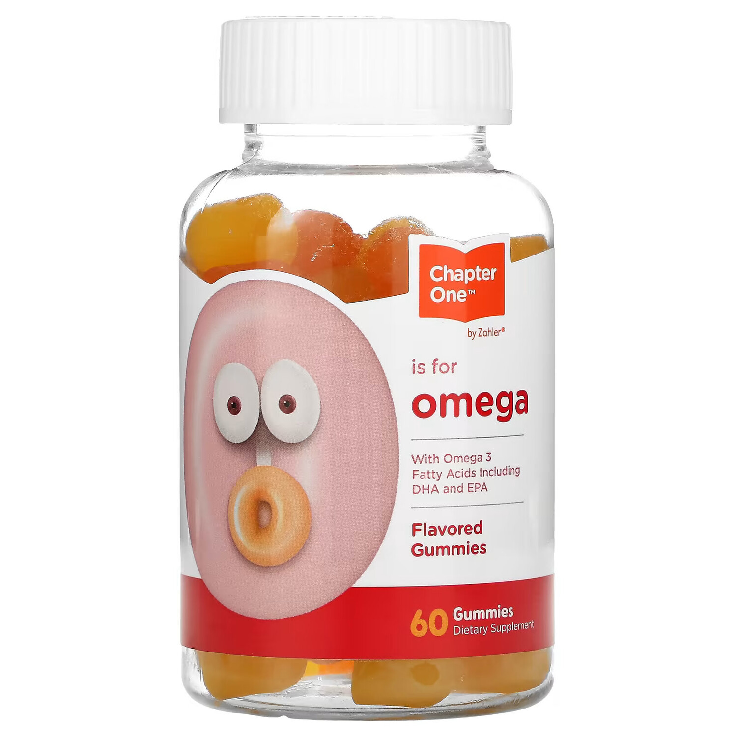 

Chapter One, O is for Omega, жевательные мармеладки, 60 жевательных таблеток