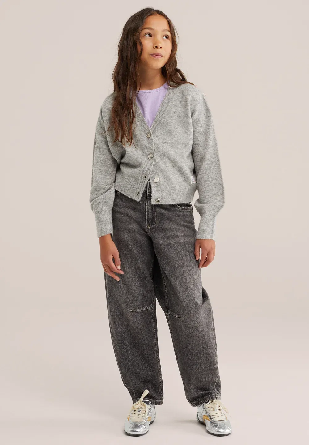 Кардиган We Fashion, Light Grey